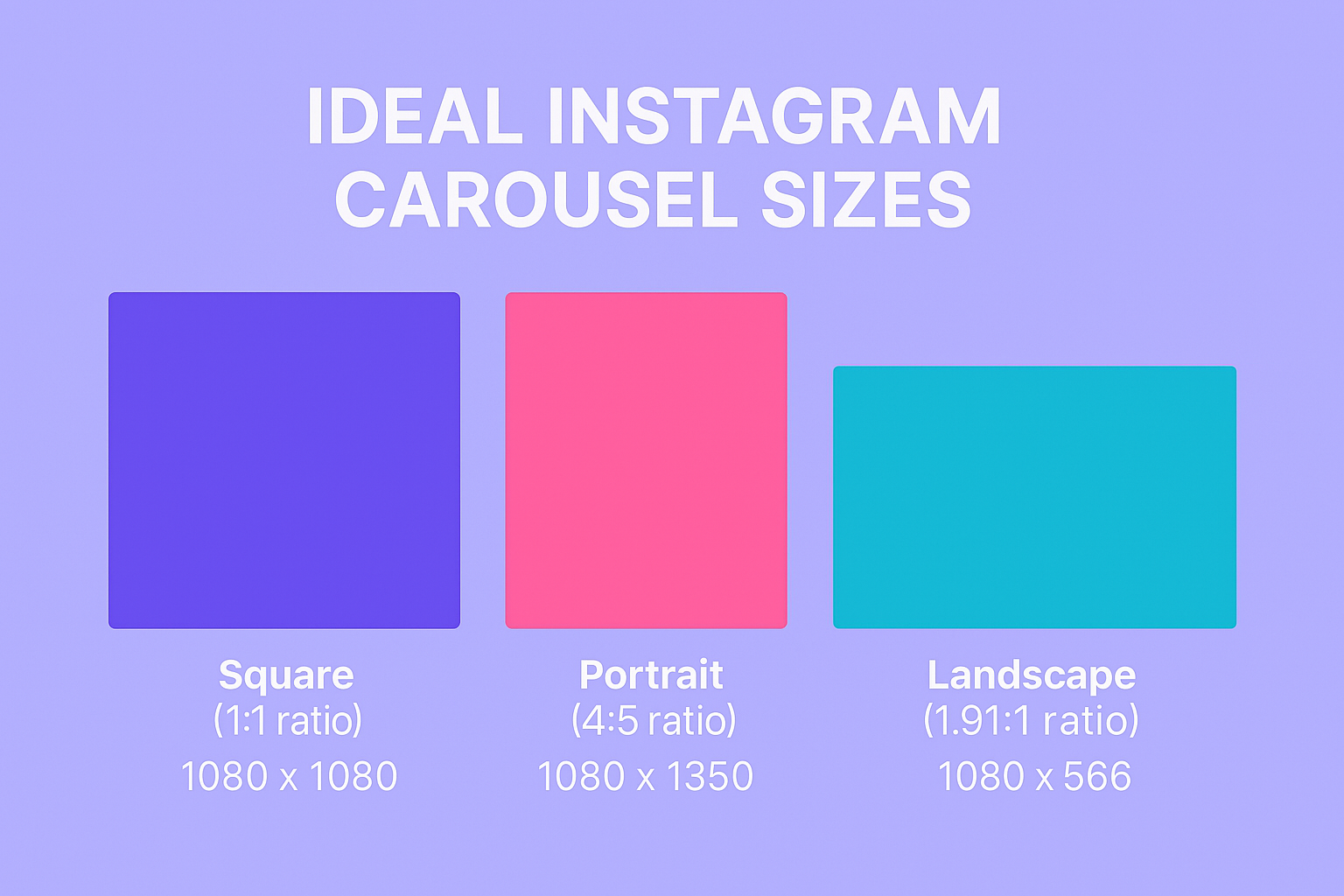 The Ultimate Guide to Instagram Carousel Size and Dimensions