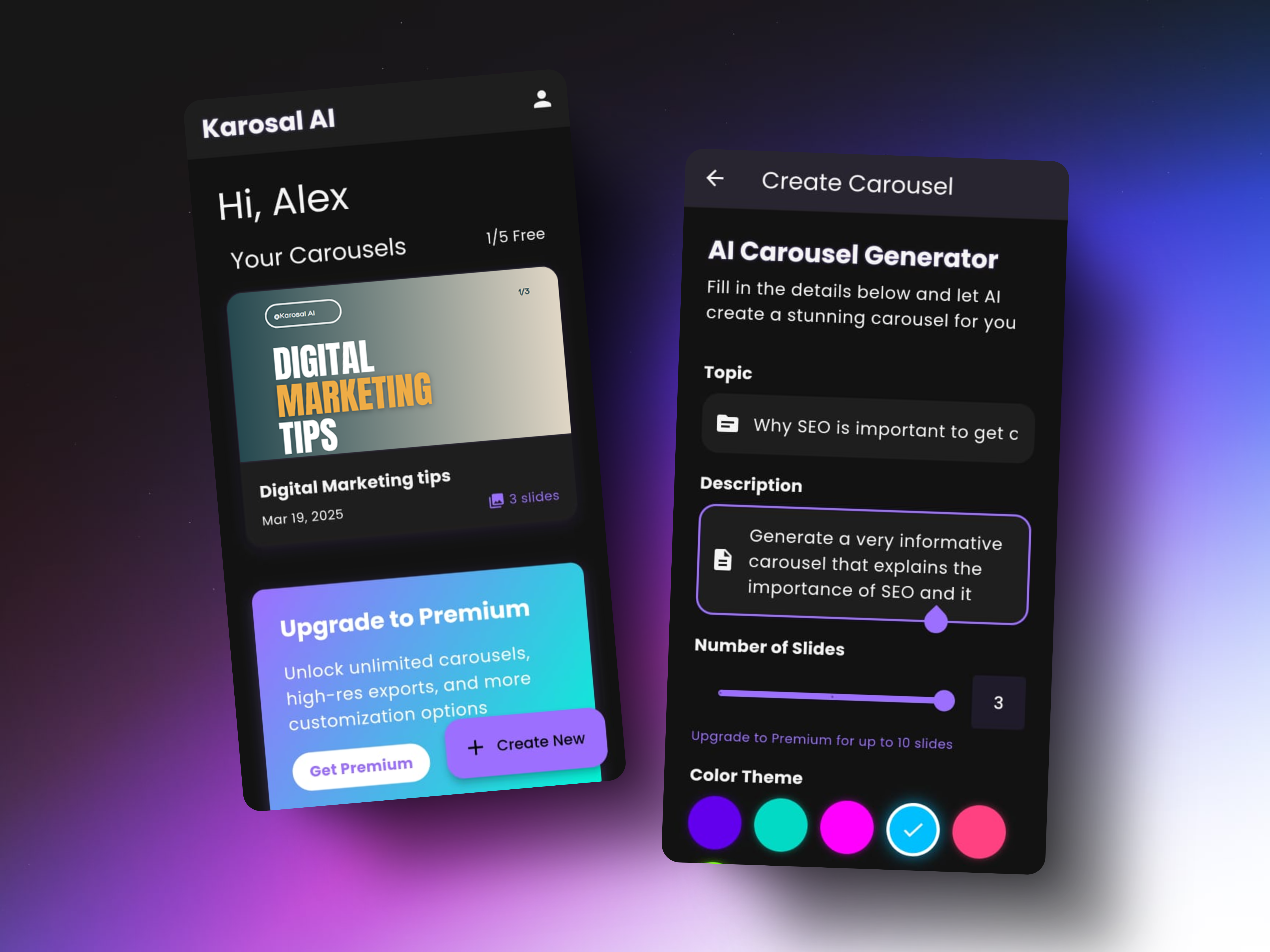 Karosal AI App